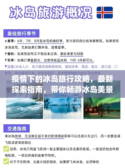 疫情下的冰岛旅行攻略，最新探索指南，带你畅游冰岛美景